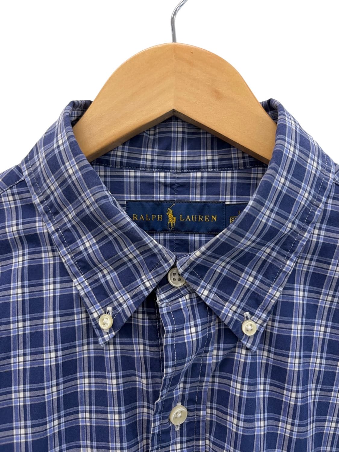 폴로 체크 셔츠 (L)  상품이미지3