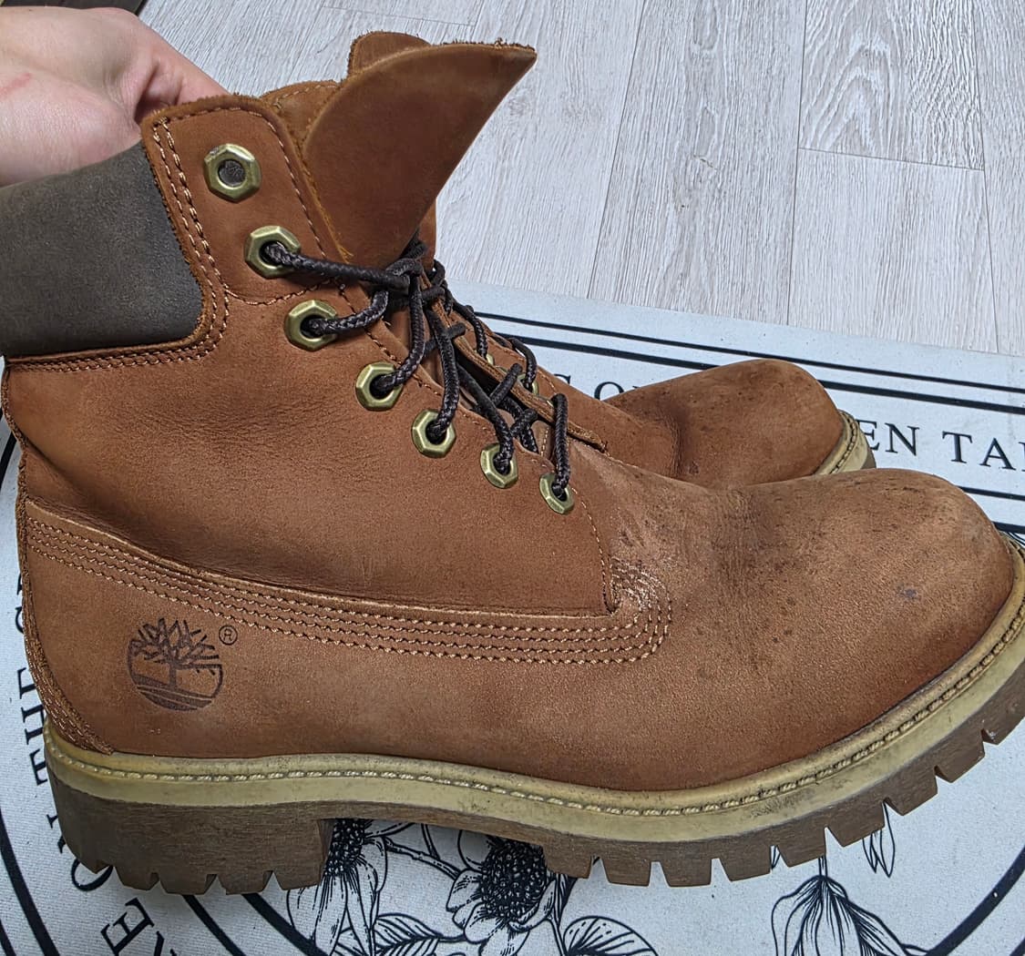 (255~260)팀버랜드 6인치 누벅 브라운 부츠 상품이미지6