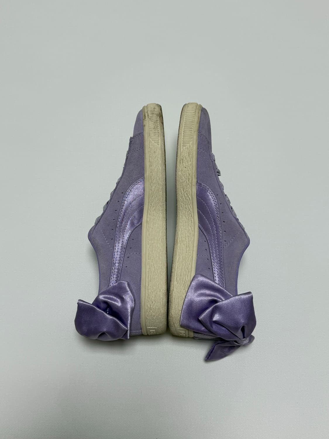 푸마 스웨이드 리본 스니커즈 230 상품이미지4