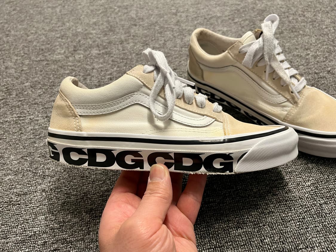 [235] 반스 X CDG 올드스쿨 베이지  상품이미지4