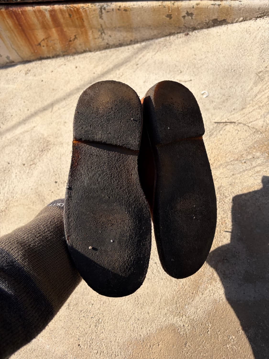 Clarks Originals 데저트부츠 브라운 레더 US6 상품이미지7