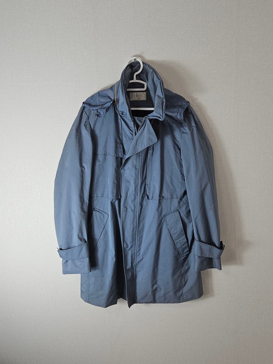 타임 옴므 TIME 남성 후드 바람막이 코트 자켓 100 상품이미지2