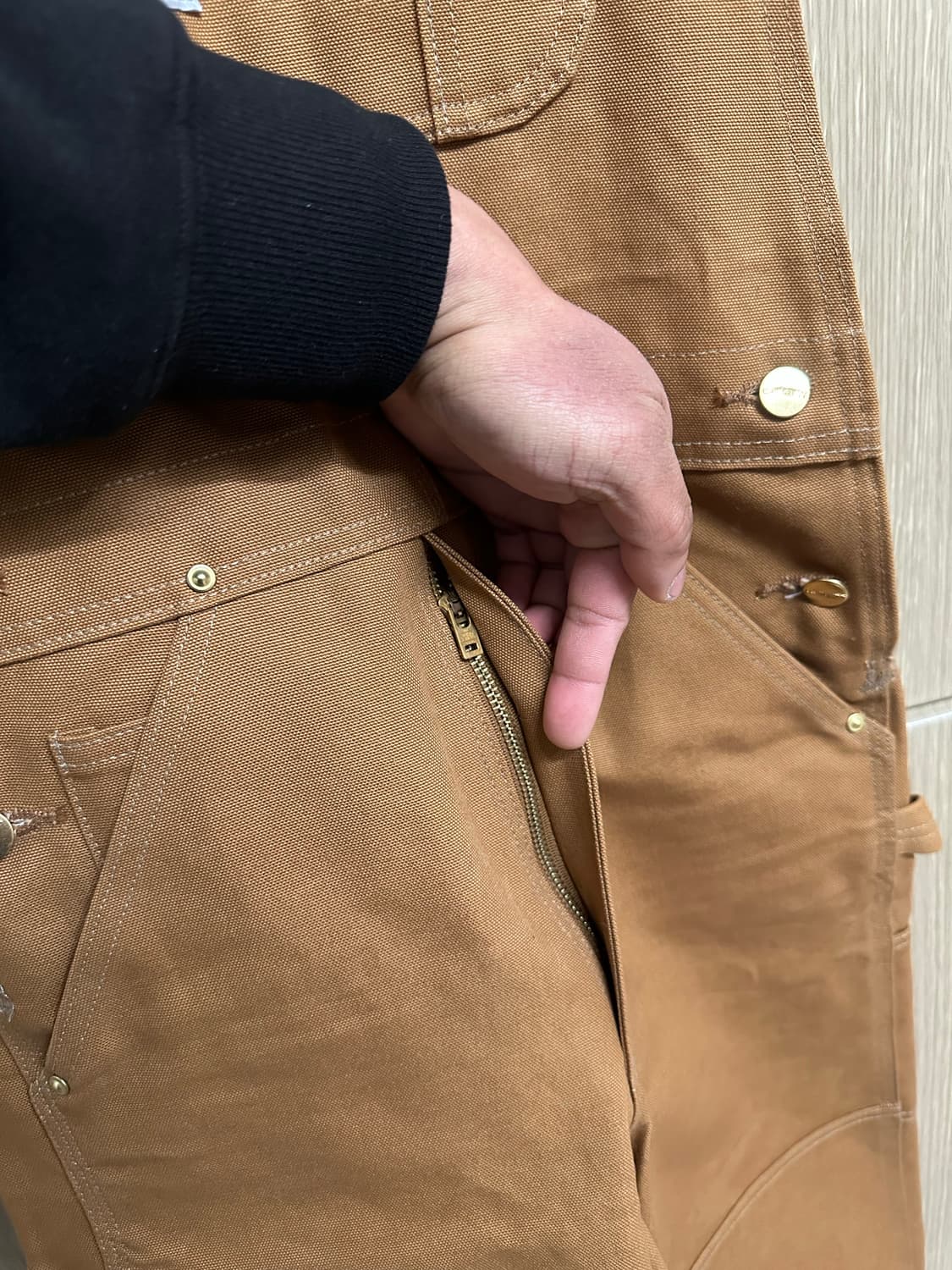 칼하트 멜빵바지 새상품 28x32 상품이미지5