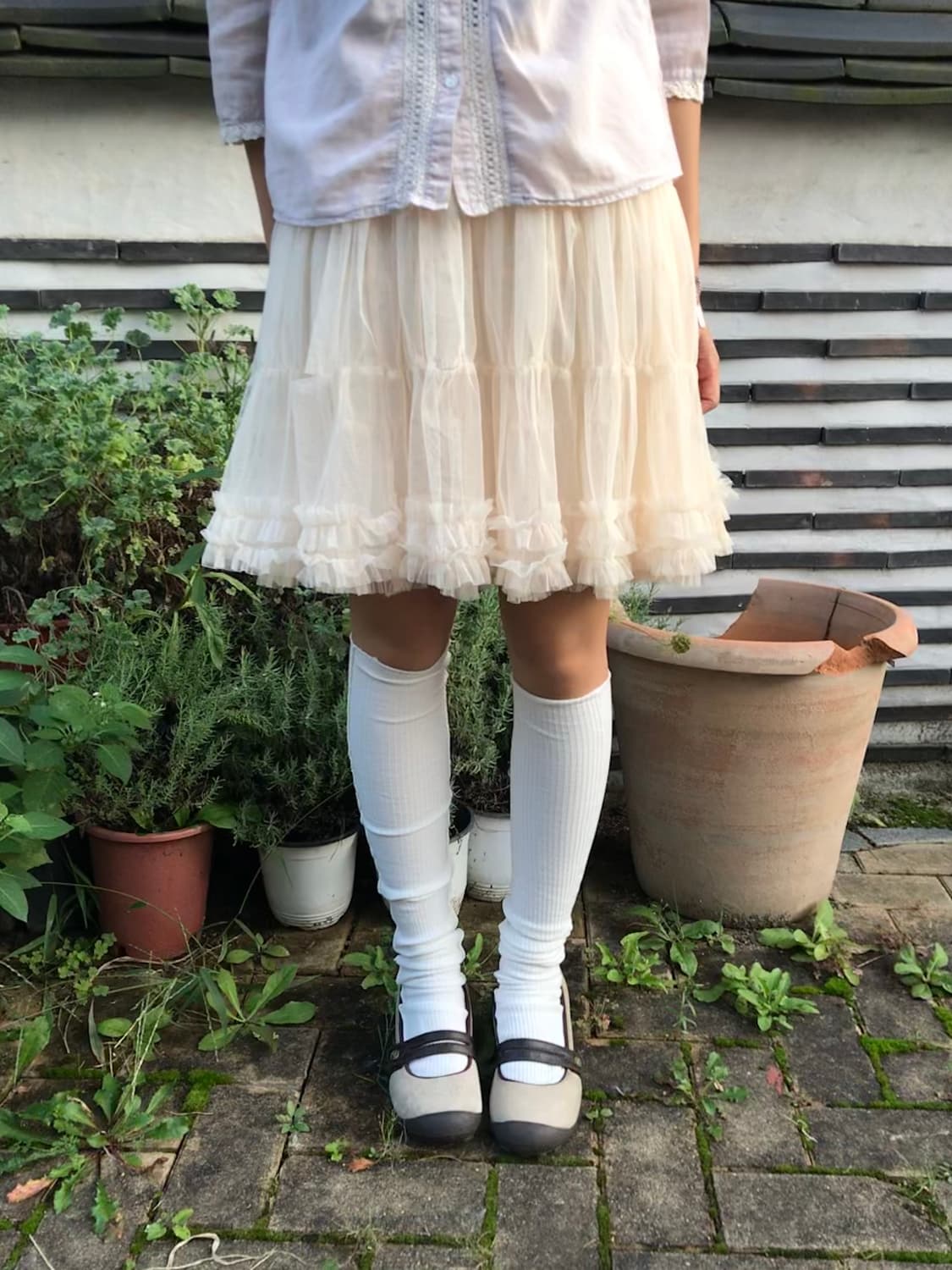 Vintage frill skirt 상품이미지2