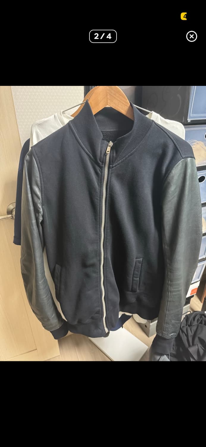 릭오웬스 레더암 자켓 상품이미지1