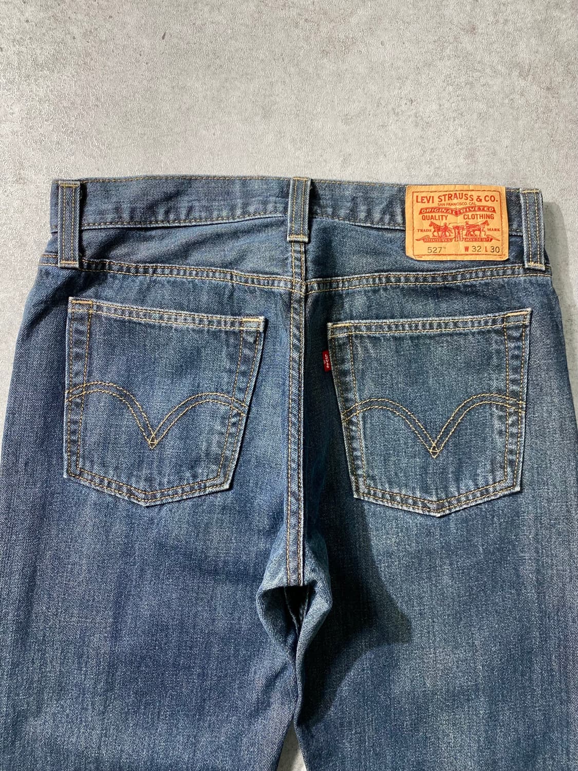[30-31] 00s Levi's 527 리바이스 로우 부츠컷 데님팬츠 상품이미지6