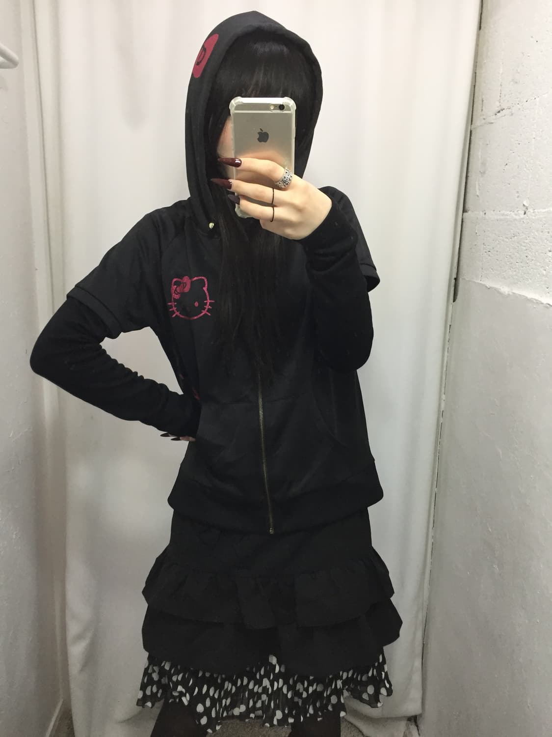 헬로키티 후드집업 코디 ❤️ 상품이미지3