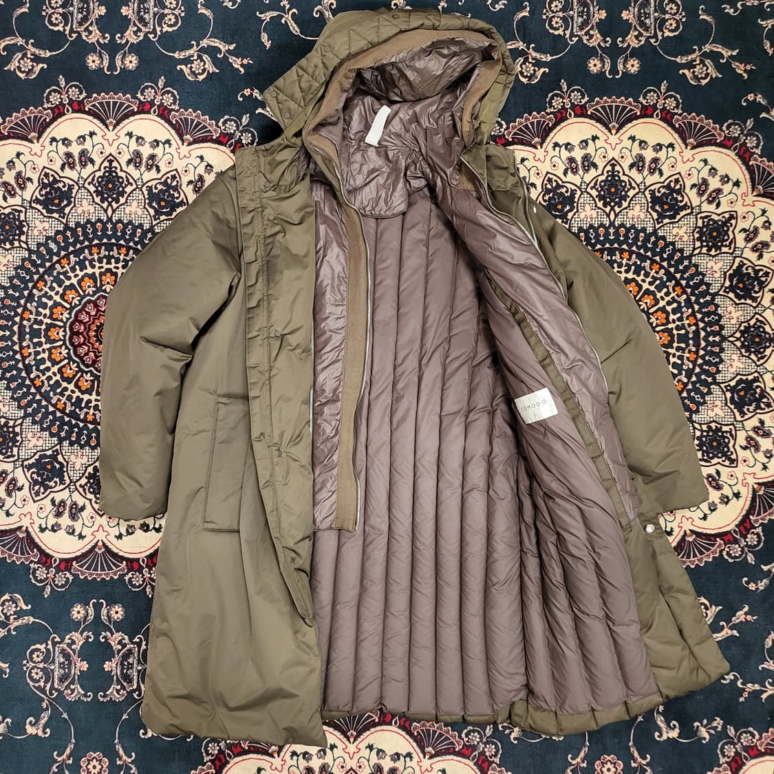 COMODO 롱 패딩 자켓 (100) 상품이미지8