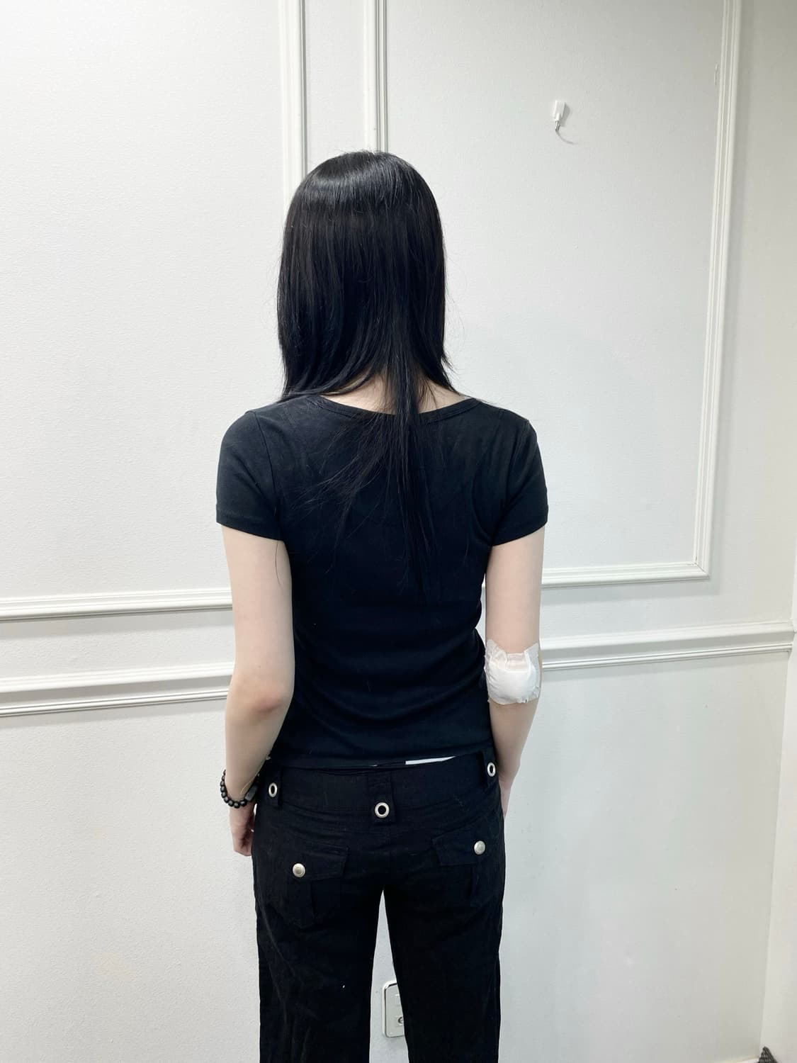 2000s Girl Print Slim Tee 상품이미지4