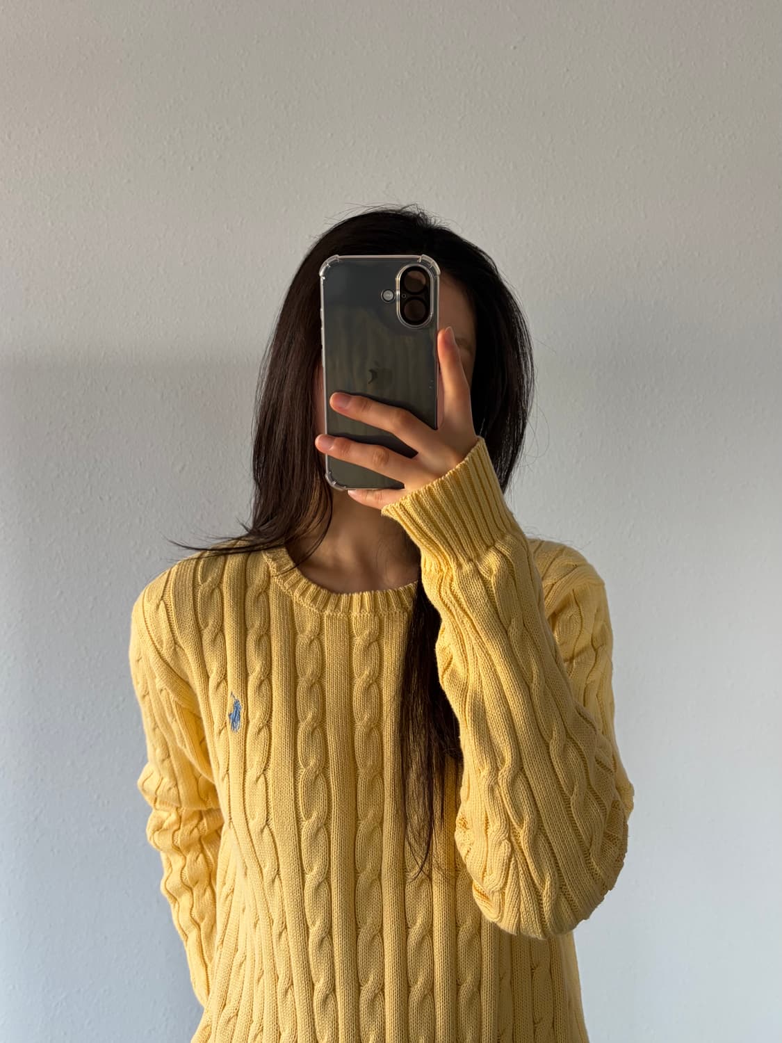 [S-M]폴로 랄프로렌 꽈배기 케이블 코튼 니트 상품이미지1