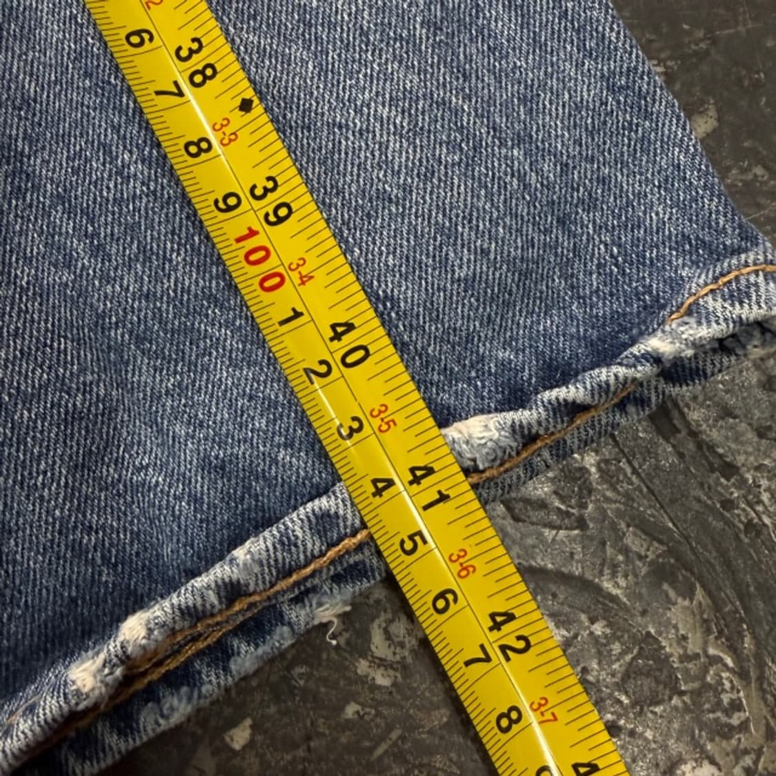 30 리바이스 501 데미지 데님팬츠 상품이미지10