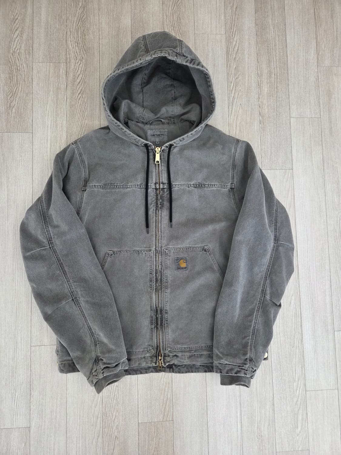 칼하트WIP 알링자켓 페이디드 블랙 M, 105 상품이미지2