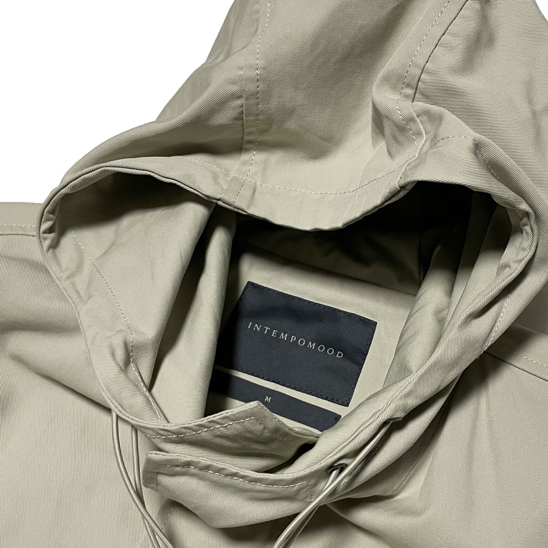 인템포무드 바람막이 점퍼 크림 상품이미지5