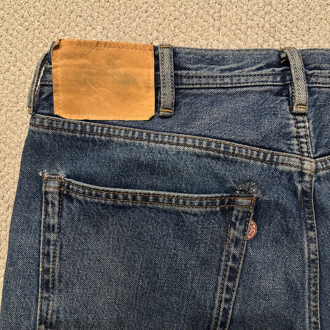 아크네 스튜디오 Bla Konst 데님 팬츠 상품이미지9