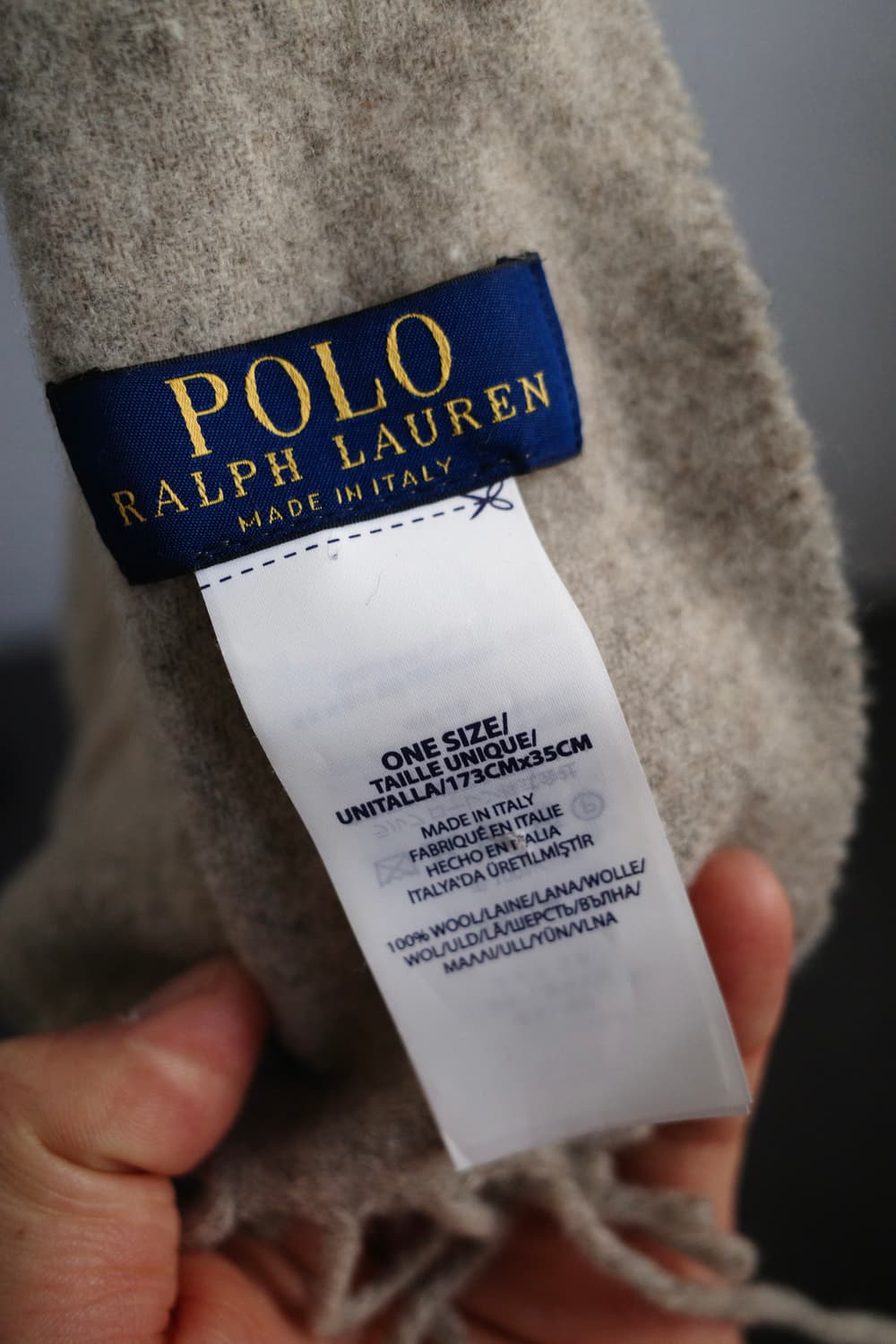 폴로 울 머플러 상품이미지6