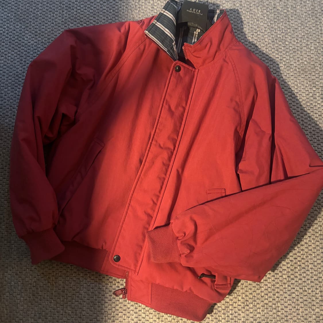 헤리티지플로스 S&C 봄버 자켓 마룬 S 사이즈 상품이미지4