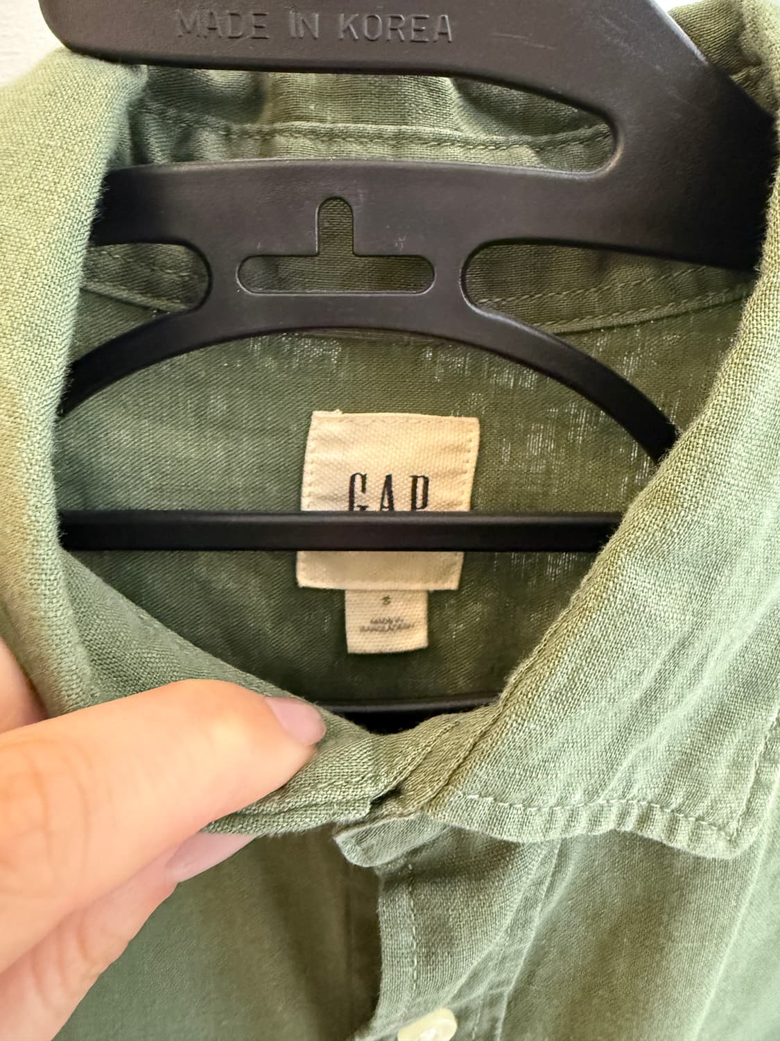 GAP 린넨셔츠 s 상품이미지5