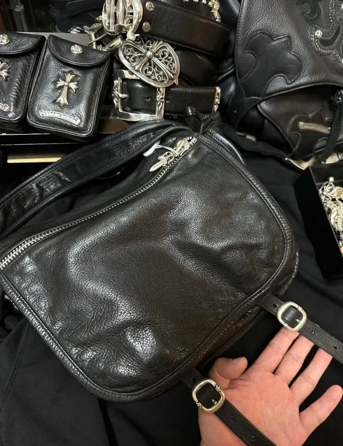 크롬하츠 건슬링거 숄더 타이니백 상품이미지6