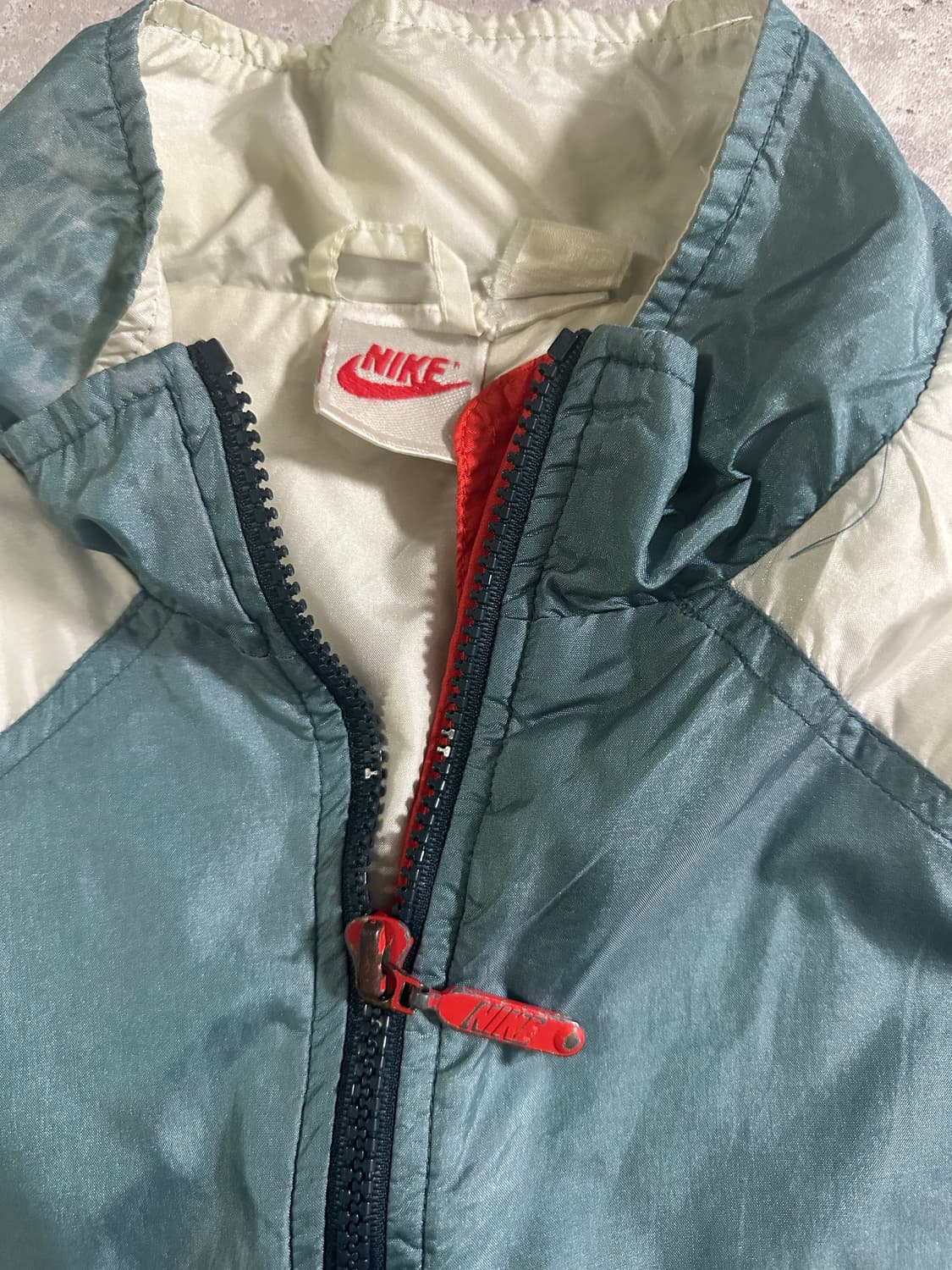 NIKE 90s 오리지널 멀티 컬러 'JUST DO IT' 바람막이 상품이미지5