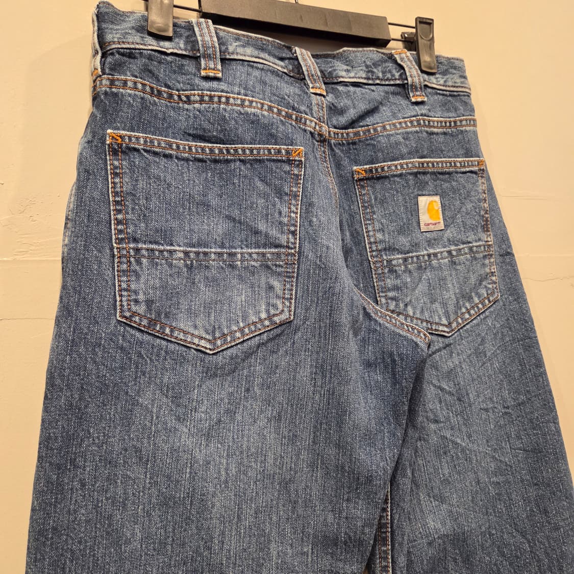 [28x30] 카하트 릴렉스드 핏 스트레이트 데님 (BD5119-M) 상품이미지4