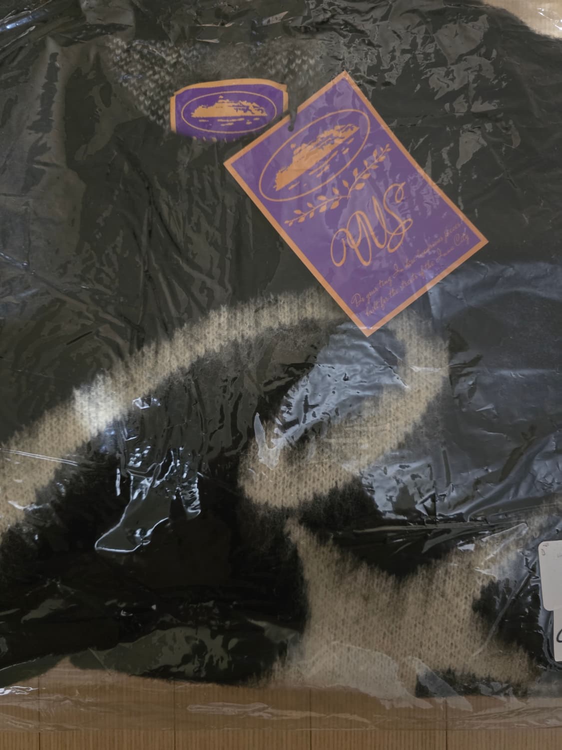 코르테이즈 C Star 모헤어 니트 블랙 L 상품이미지2