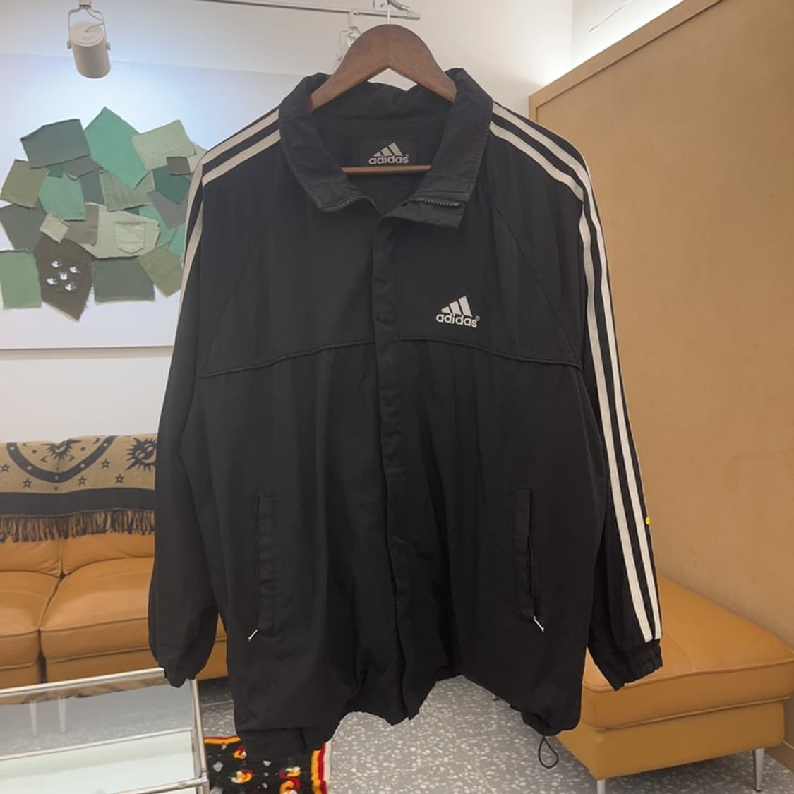 아디다스 올드스쿨 삼선 바람막이 자켓 XL C06479 상품이미지3