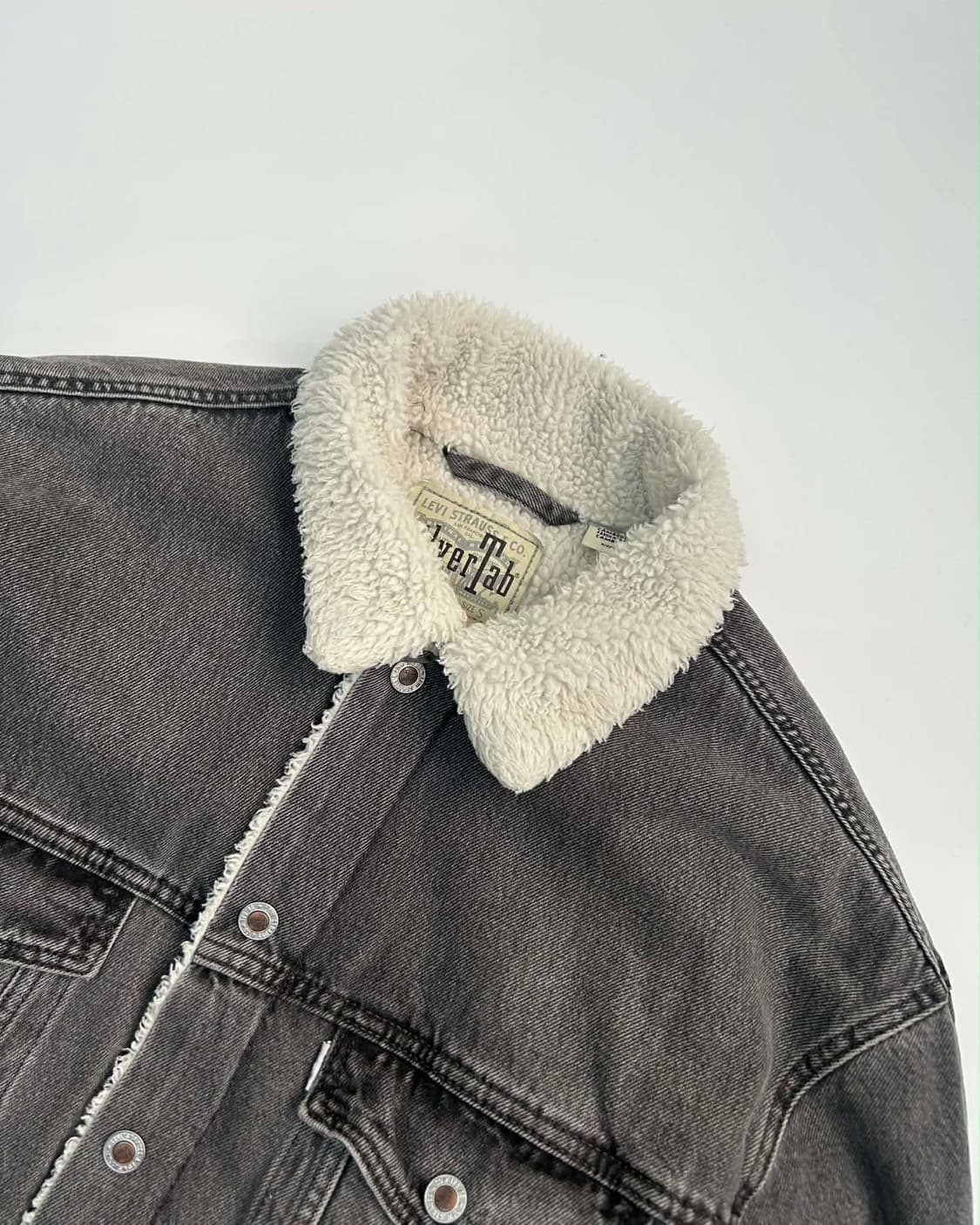 [S] 리바이스 실버탭 리이슈 복각 쉐르파 데님 트러커 자켓 상품이미지7