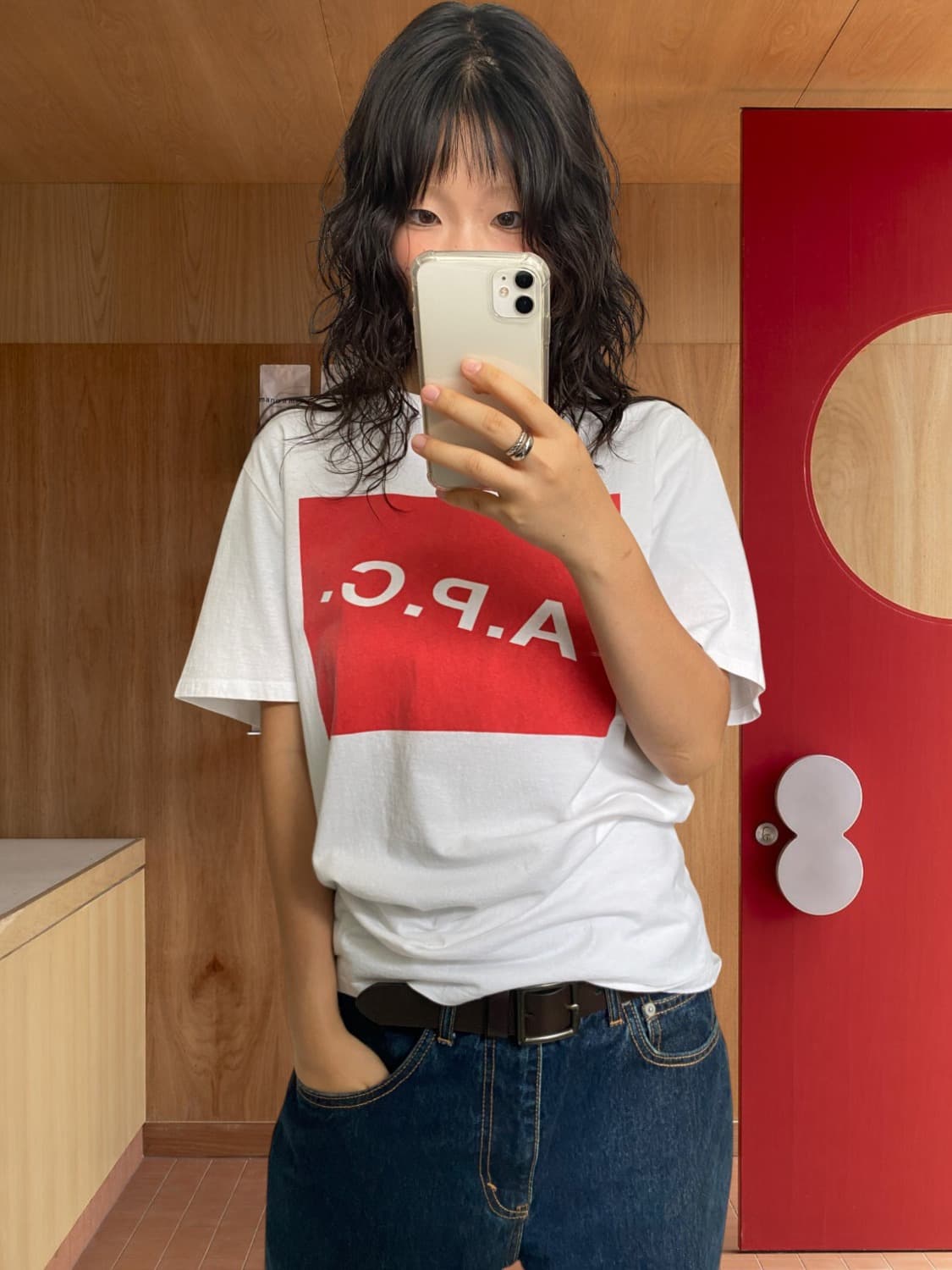 아페쎄 1/2 티셔츠 (Man XL) 상품이미지1