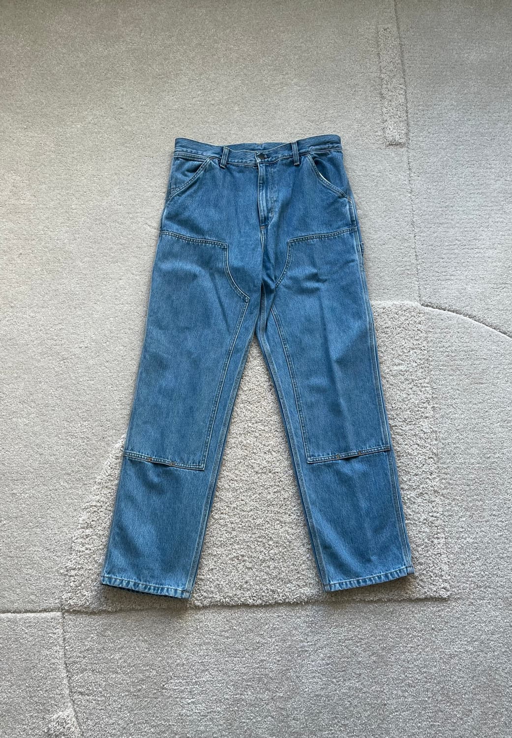 칼하트 WIP 더블니 데님 (31-34) 상품이미지2