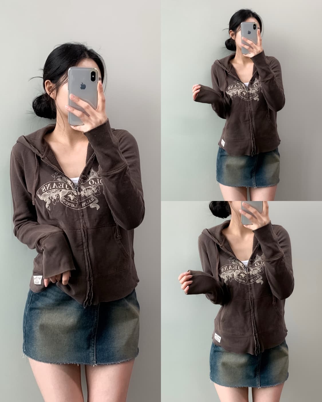 폴로 진스 후드집업 상품이미지1