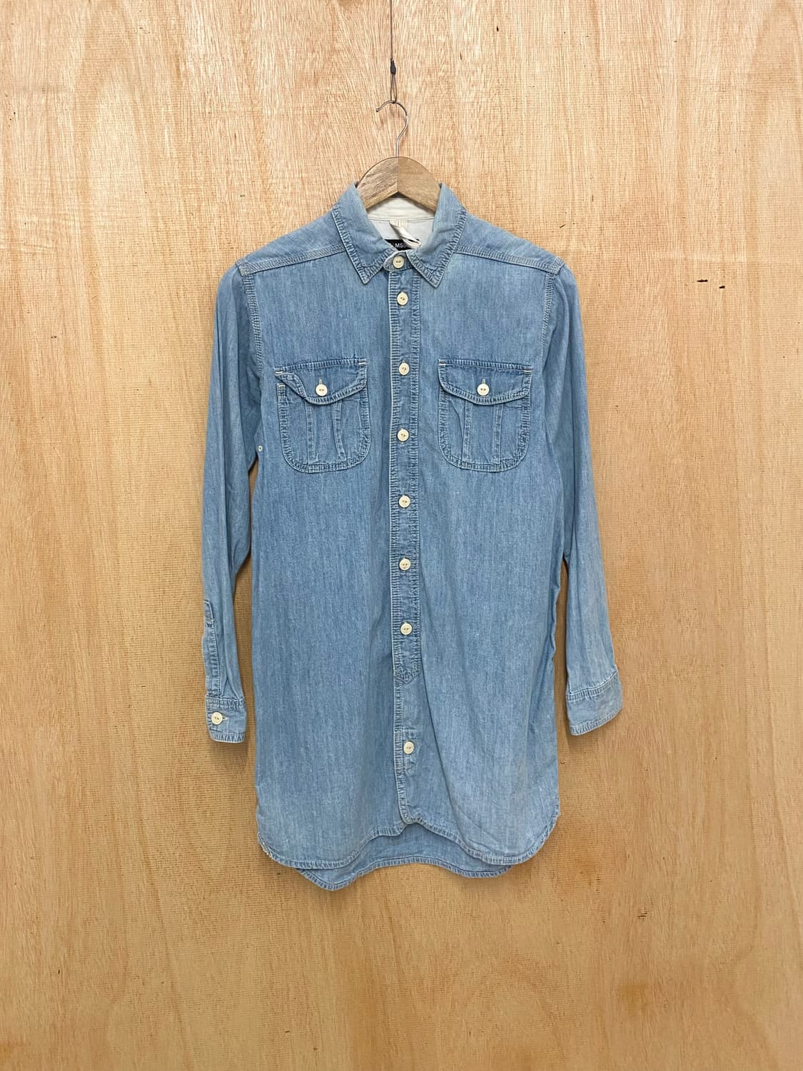 BEAMS BOY denim shirt onepiece 상품이미지3