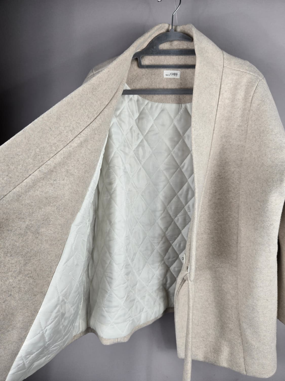 [무료배송]다래원 누빔 두루마기 생활 개량 한복 자켓 코트 외투 상품이미지8