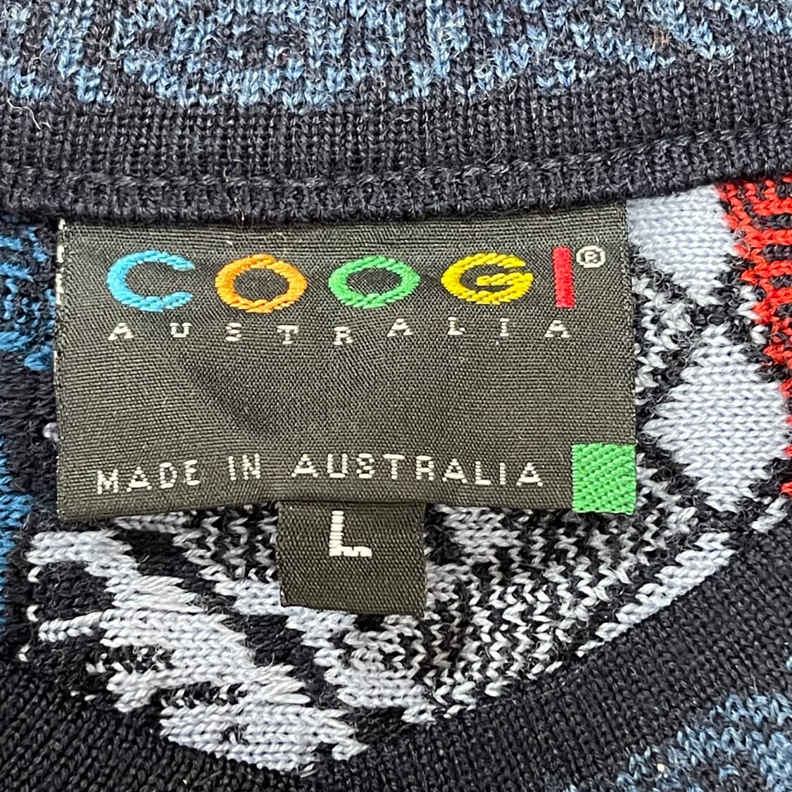 쿠지 가디건 케이블 니트 빈티지 그런지 상품이미지5