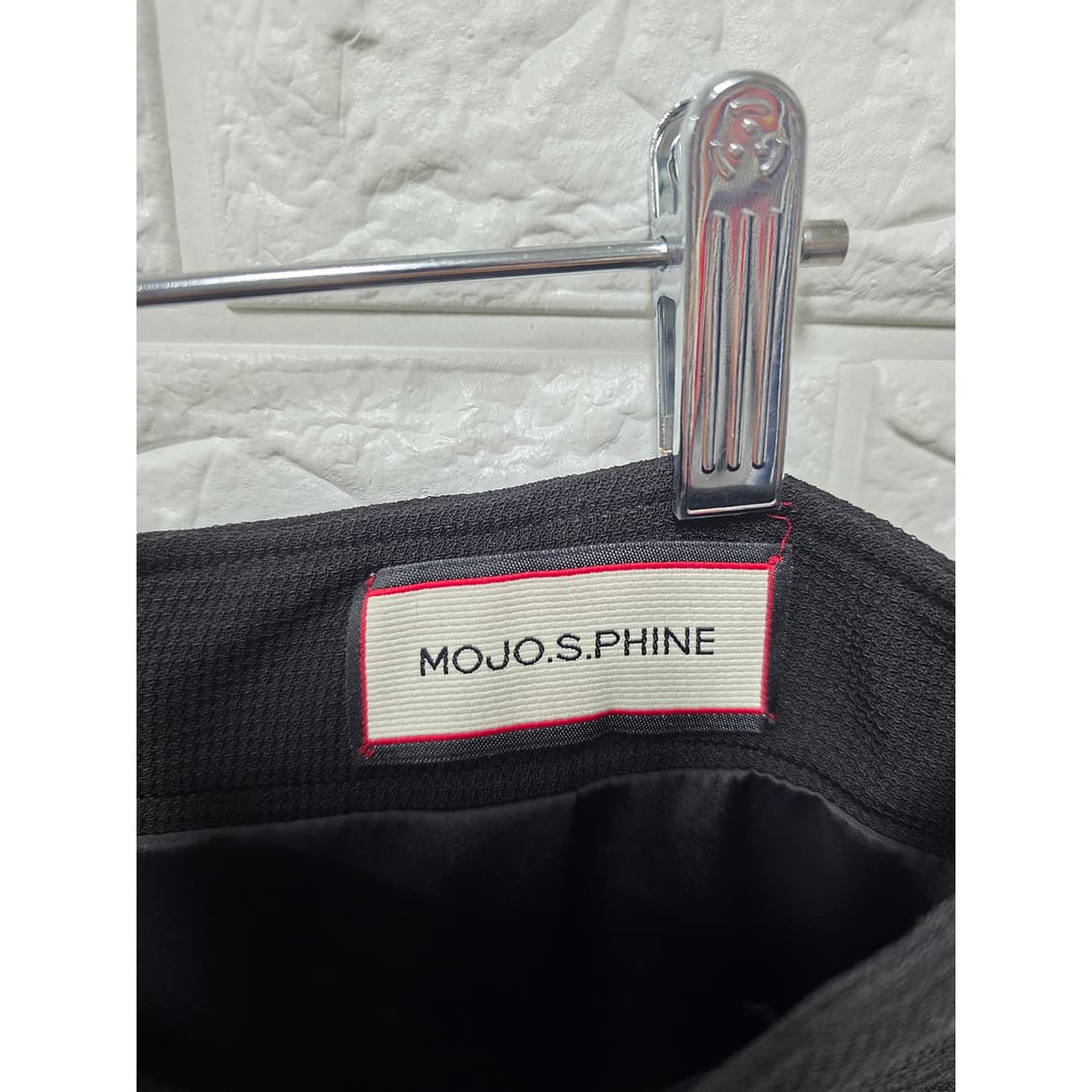 택포) 22s 모조에스핀 블랙 스커트 29인치 상품이미지2