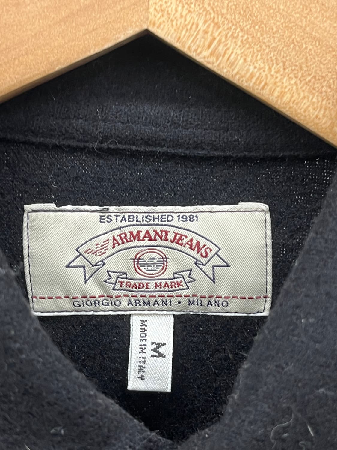 L) ARMARNI EXCAHNGE WOOL SHIRT 상품이미지2