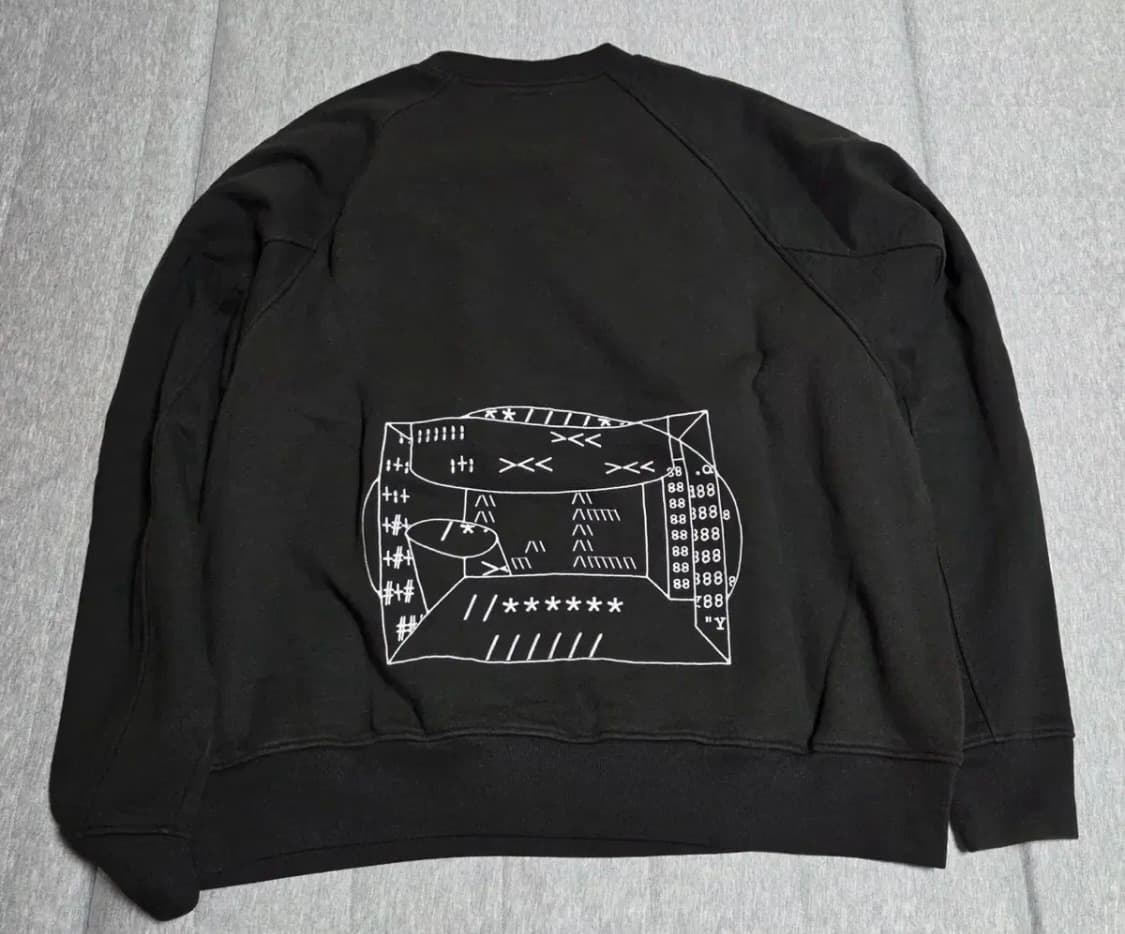 카브엠트 21ss 빅크루넥 맨투맨 상품이미지5