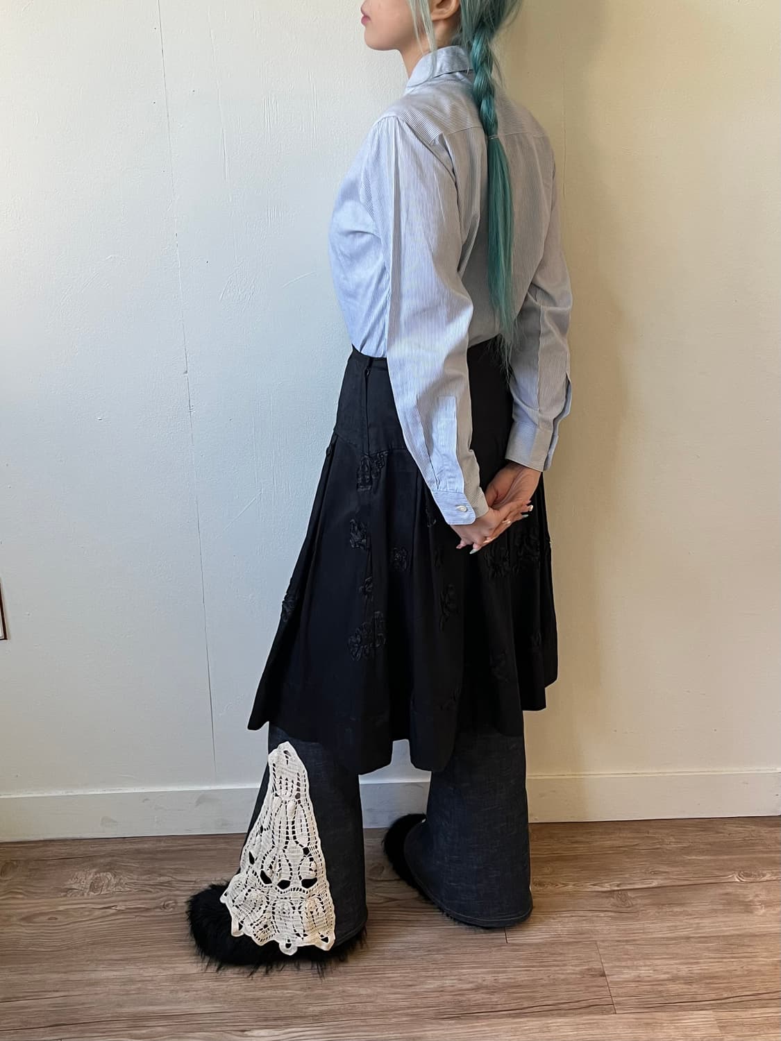 이세이미야케 im product 스카이블루 셔츠 상품이미지6