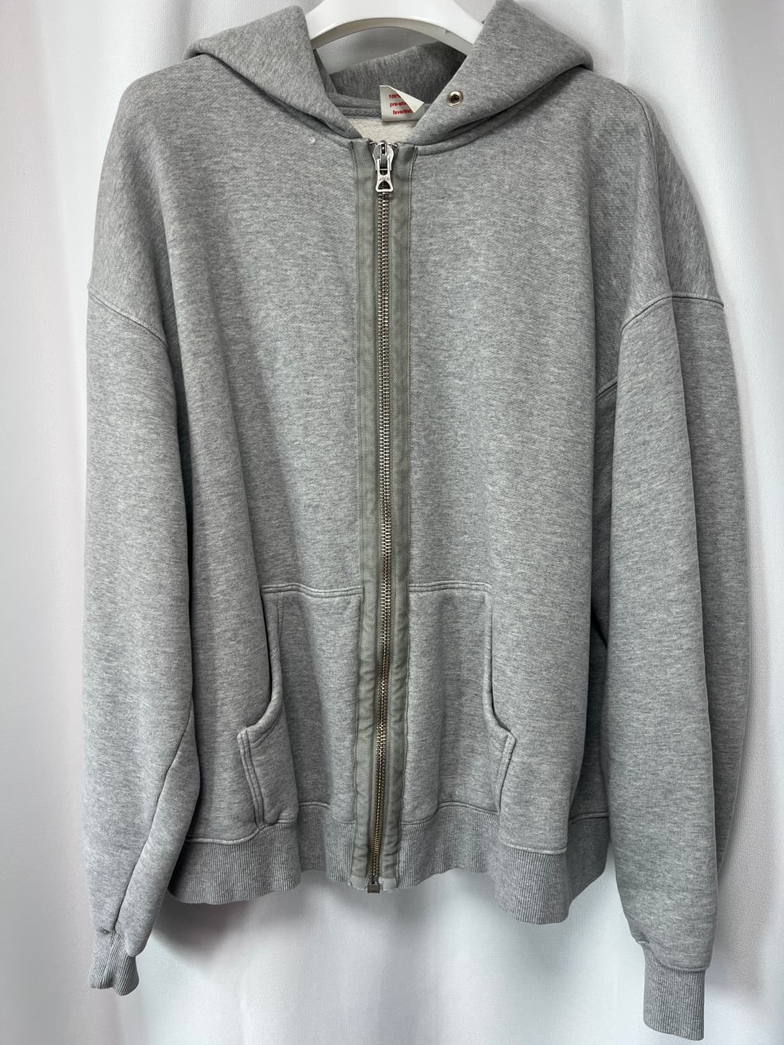 [L]블라인드파일즈 후드집업 그레이 상품이미지1