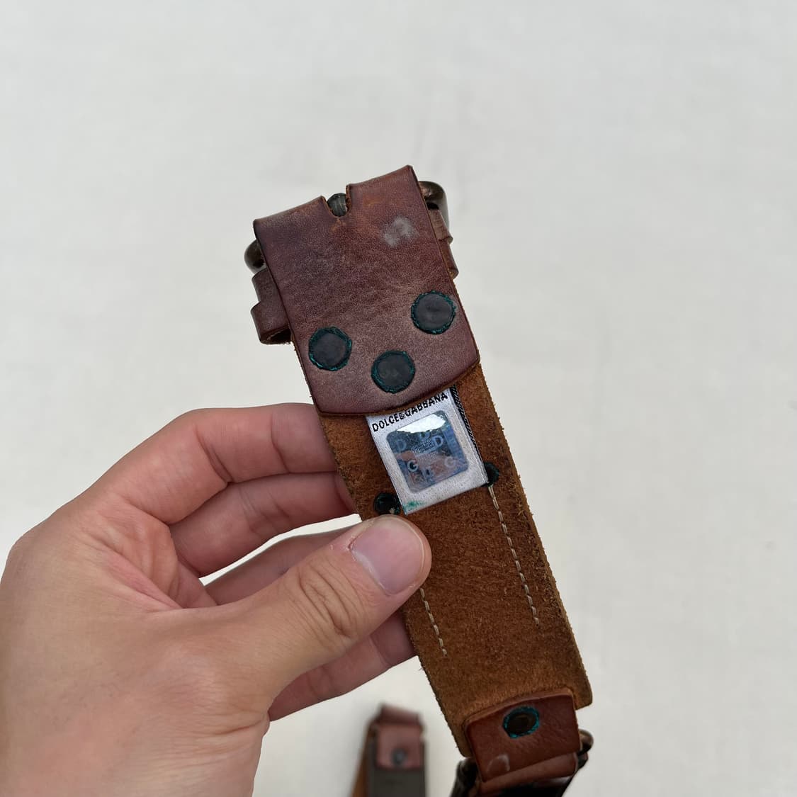 돌체앤가바나 하이브리드 레더 벨트 상품이미지5