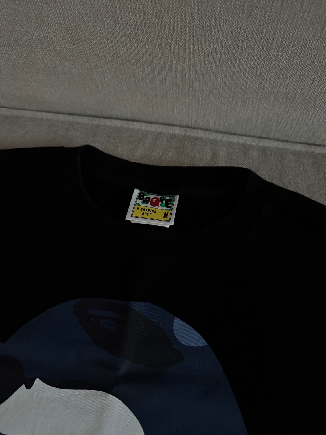 BAPE 베이프 컬러 카모 빅 에이프 헤드 티셔츠 상품이미지2