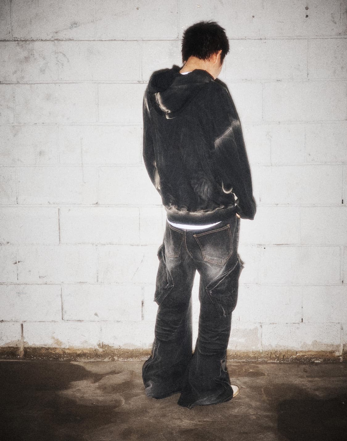 노쿨러스 부츠컷 카고 플레어 데님 팬츠 2  상품이미지4