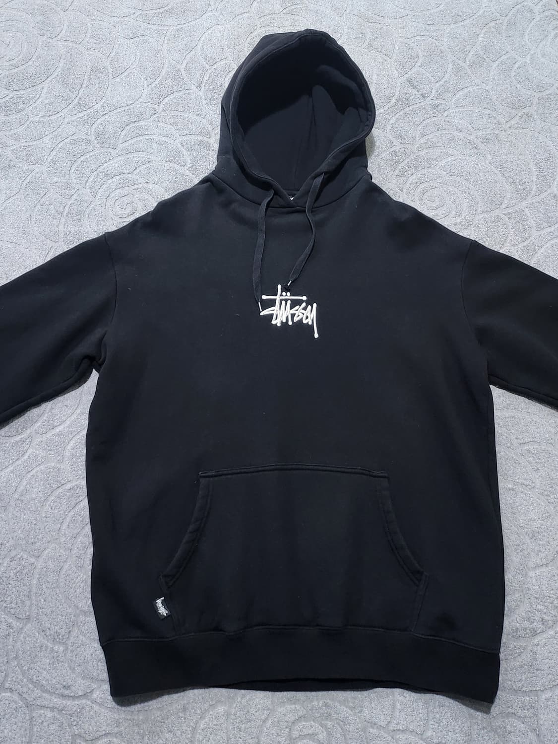 스투시(Stüssy) 블랙 후드티 상품이미지1