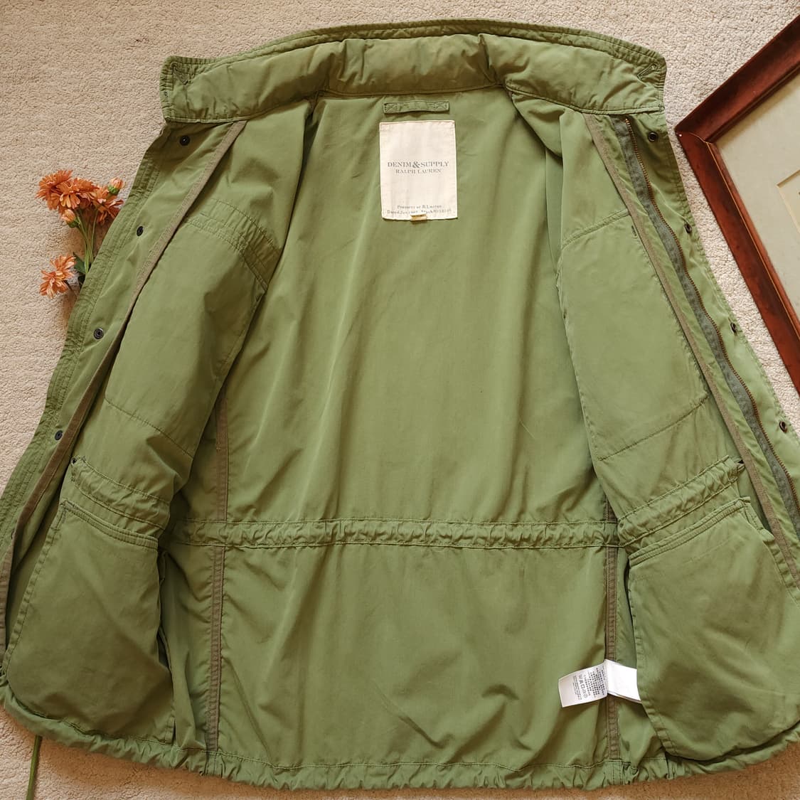 폴로 데님앤서플라이 필드자켓 밀리터리 야상 m65필드 미군자켓 L 상품이미지4