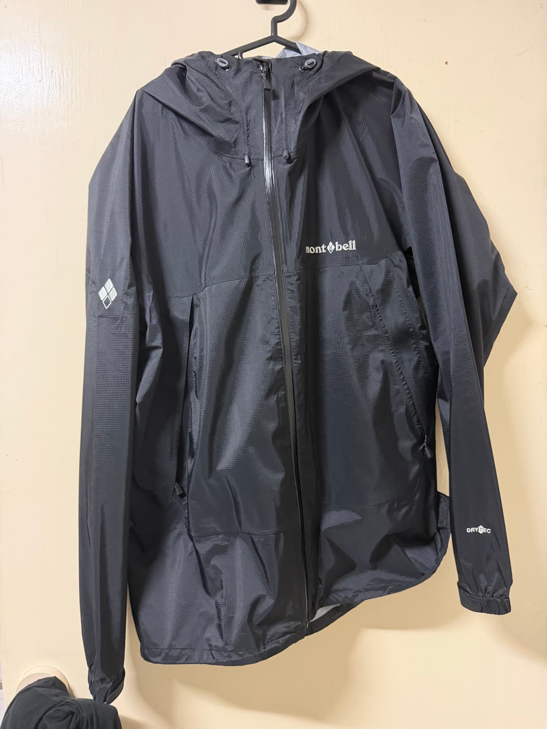 [XL,105] 몽벨 썬더패스 자켓 바람막이 블랙 상품이미지2