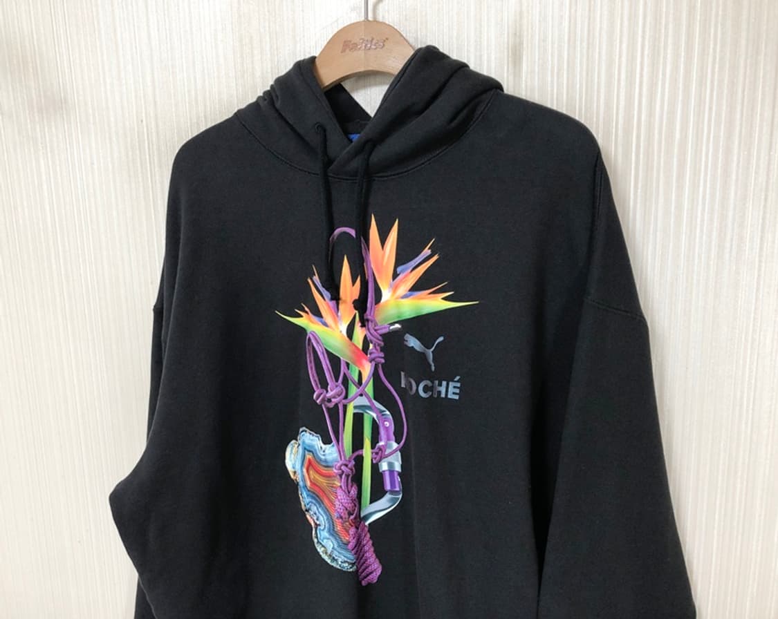 푸마X코쉐(코셰)KOCHE 콜라보후디/블랙 L(해외) 상품이미지6