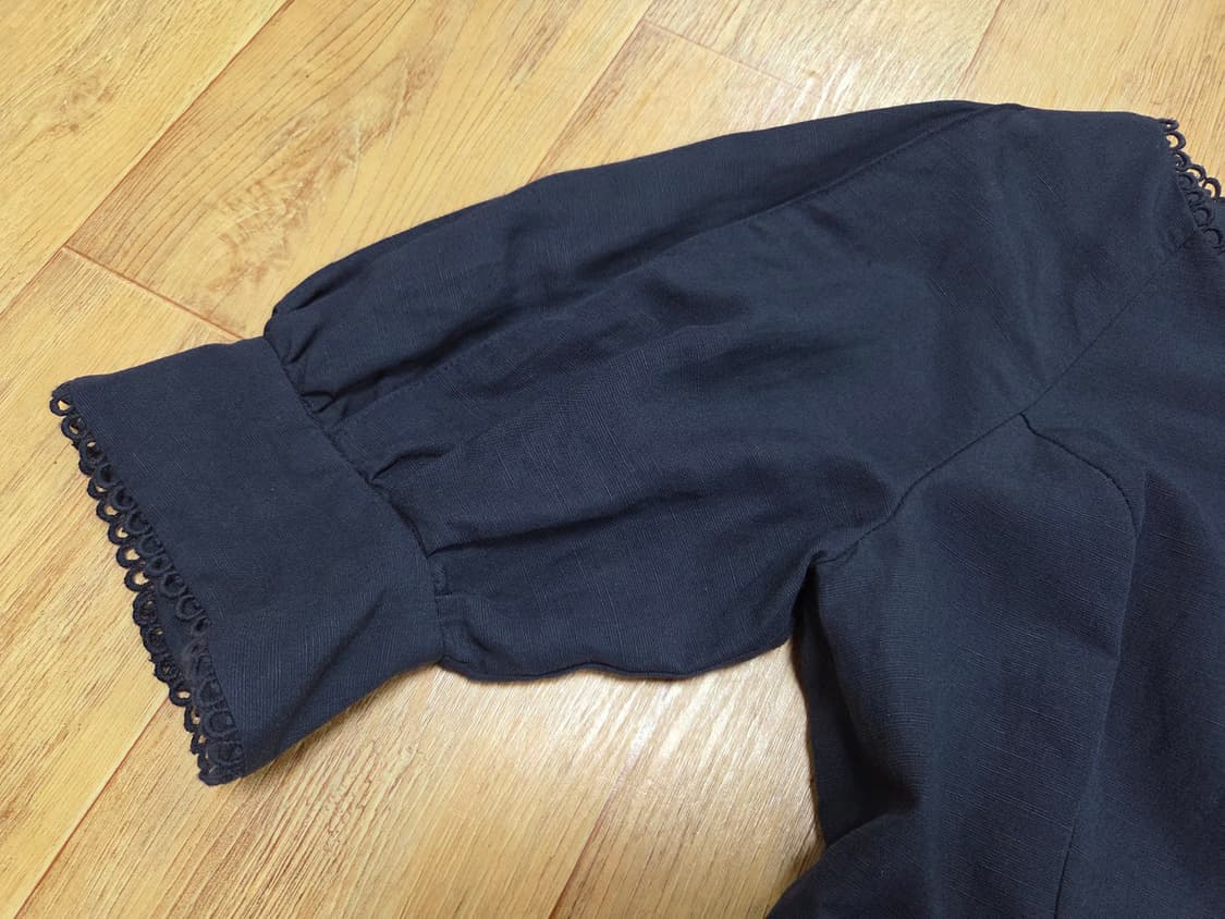 잇미샤(it michaa) 레이스포인트 린넨원피스 55 새상품 상품이미지6