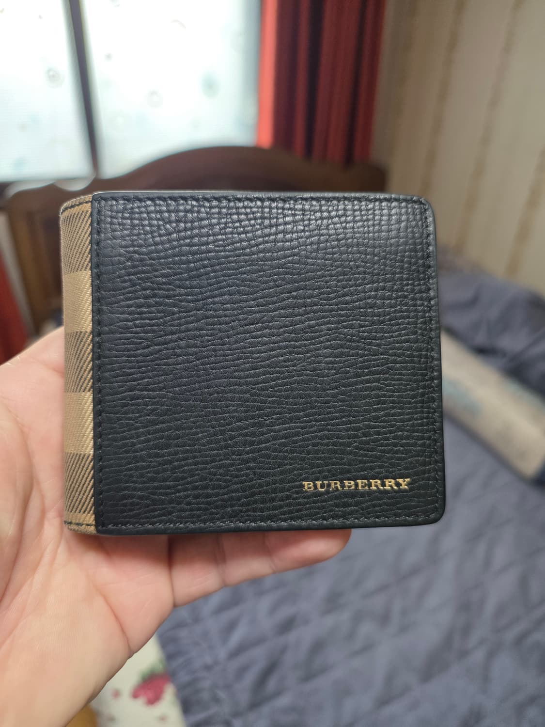 (정품) 버버리 하우스체크 반지갑/40397371/개인/팝니다. 상품이미지2