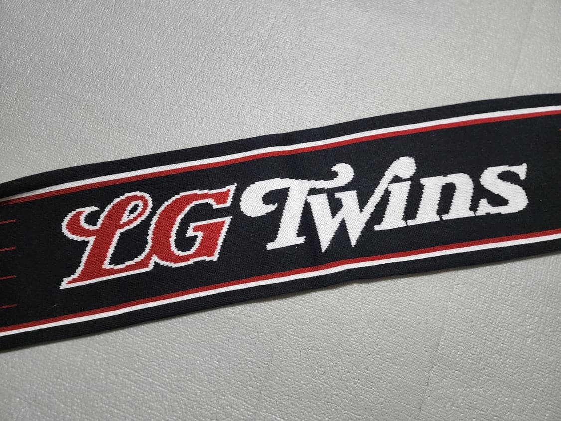 LG트윈스 클래식 응원 니트 머플러 상품이미지4