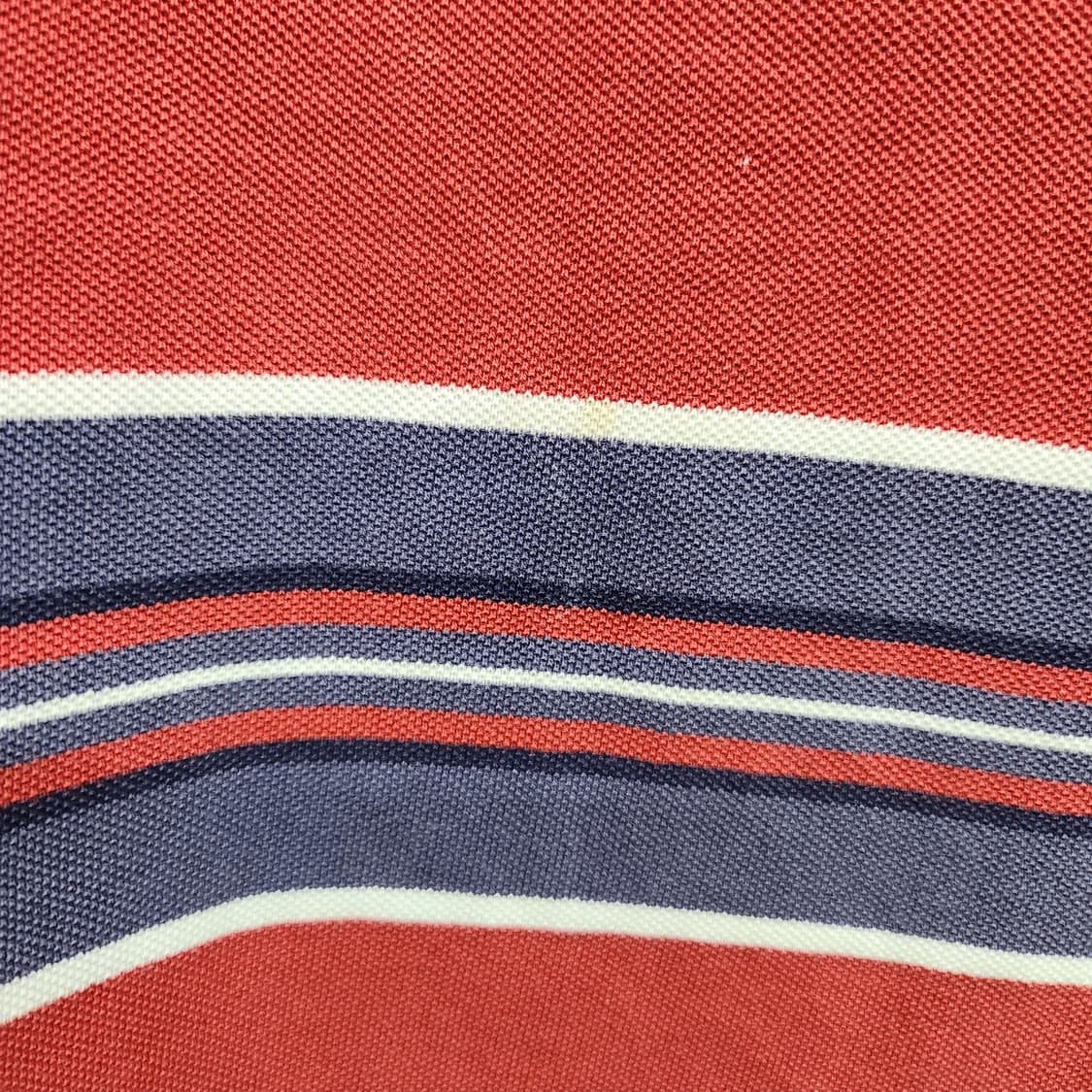 올드스쿨 폴로랄프로렌 로고 스트라이프 반팔카라 L(L) 상품이미지6