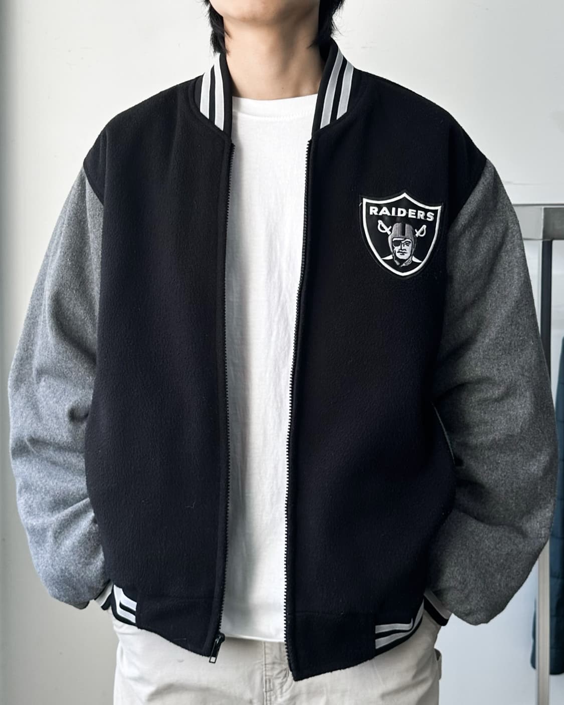 Pr.P's 90‘s 오클랜드 레이더스 플리스바시티자켓 상품이미지3